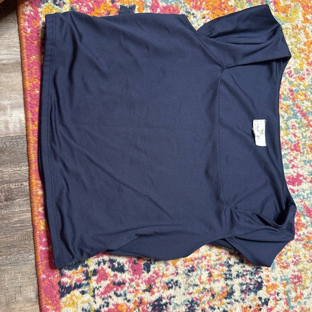 Navy Blue Women's Top